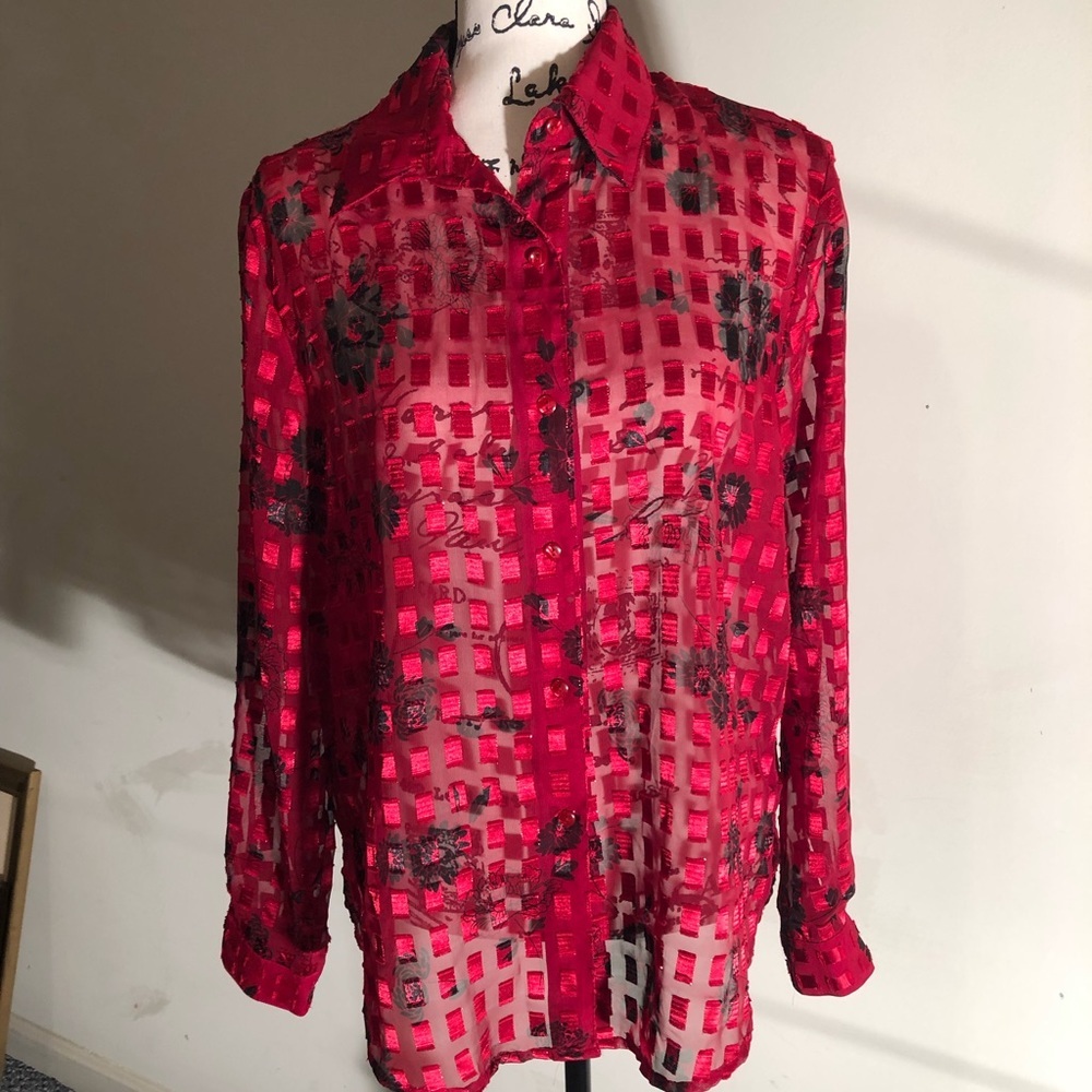 Notations blouse long sleeve size L - Picture 2 of 6